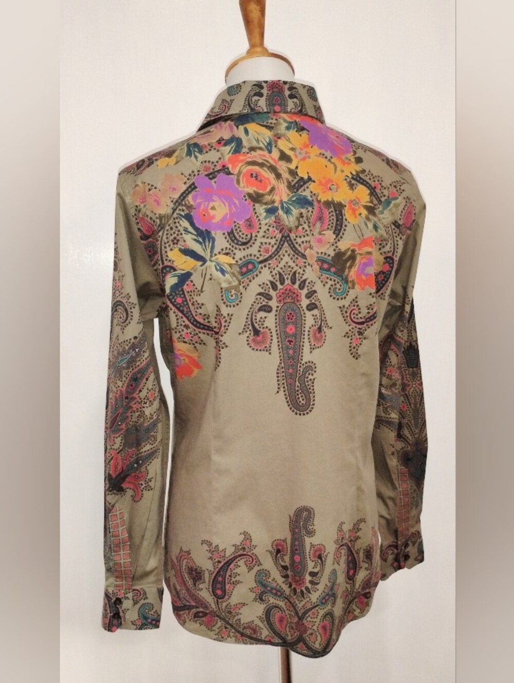 ETRO PAISLEY COTTON BLOUSE - Picture 4 of 13